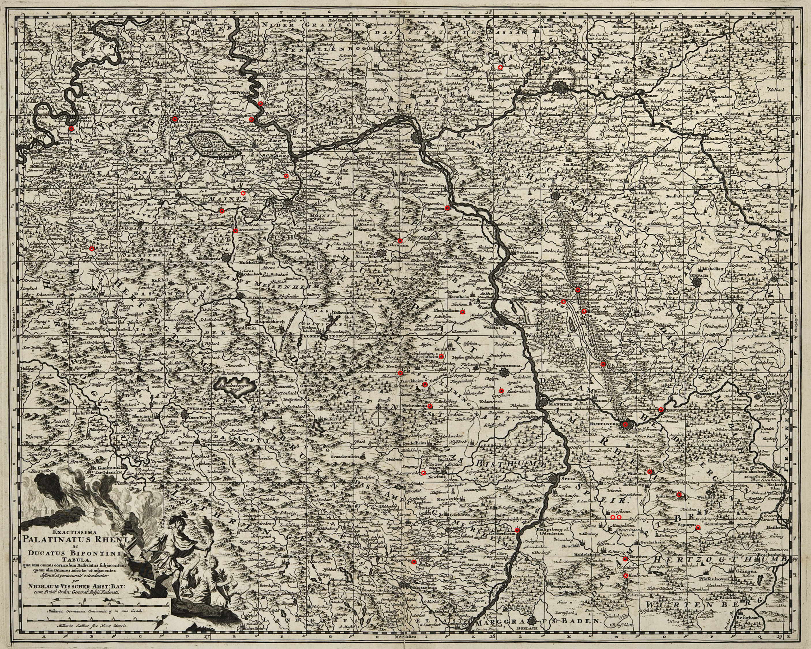 1690 German Rhine Valley